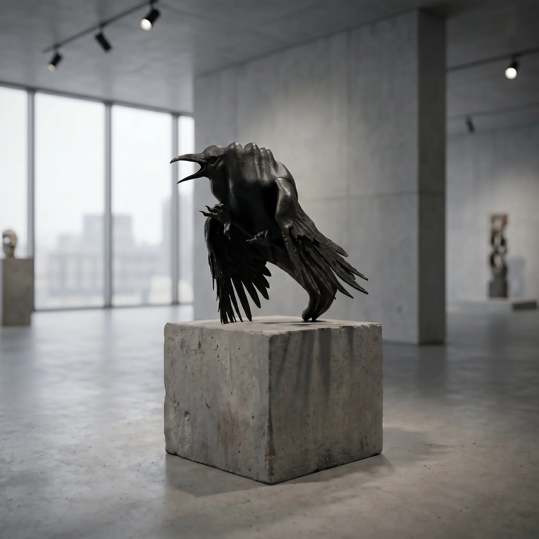 Crow Sculpture – Design 4