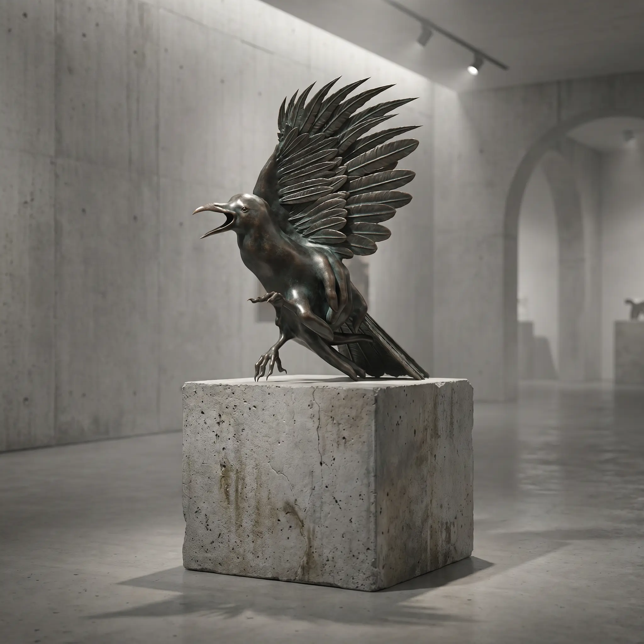 Crow Sculpture – Design 6